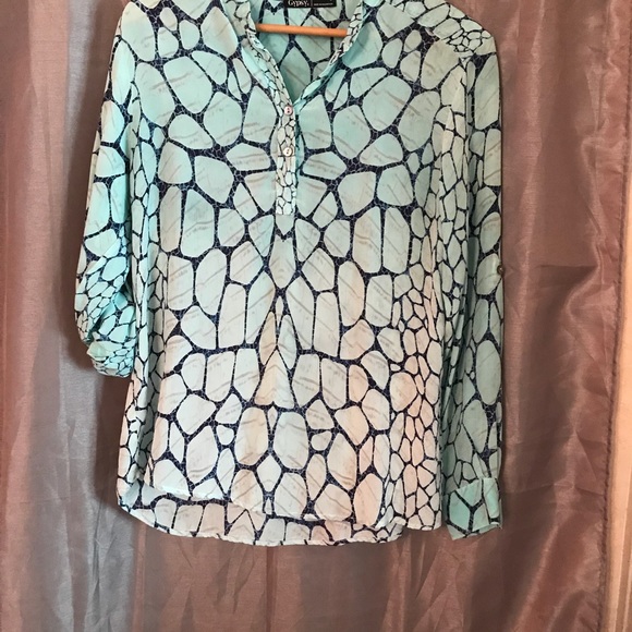 🌴Gypsy 05 silk tunic like top🐠🌴 - Picture 8 of 8